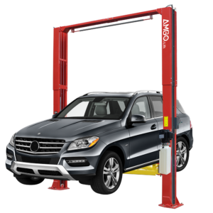 Car lifter by two post lifter
